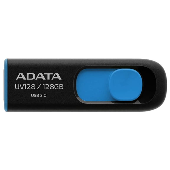 Unidad Flash USB 3.0 ADATA Dash Drive UV128 de 128 GB. Color Adata AUV128-128G-RBE