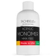 thumbnail image 2 of Tachibelle Professional Acrylic Nail BEGINNER KIT No MMA Liquid Monomer 4 oz, 2 PCS Acrylic Powder 2oz Crystal Clear and Natural Pink, Kolinsky Nail Brush #10, Primer and Bond, Extensions, Nail..., 2 of 6