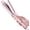 Pink, variant on Large Hair Curling Wand, 1.6 Inch Big Barrel Curling Iron, 43 Million Ionic Ceramic Curler with 3 Temp, Auto Shut-Off, Long Barrel Curling Wand for Long Hair, Dual , White