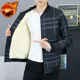 thumbnail image 3 of Abrigo acolchado de terciopelo para hombre, chaquetas acolchadas para hombre, parkas, modelos de invierno, novedad en promoción de ropa exterior, moda Harajuku, 3 of 5