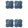 thumbnail image 2 of Injueey Paquete de 2 recolector de pelo para ducha filtro de fregadero tapón de drenaje colador de drenaje antiobstrucción Azul 2Conjunto, 2 of 6