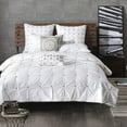 thumbnail image 2 of INKIVY Sofia Embroidered Decorative Pillow Grey 20x20, 2 of 4