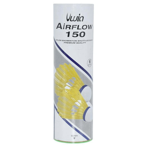 Uwin Airflow 150 Badminton Shuttlecock (Pack of 6)