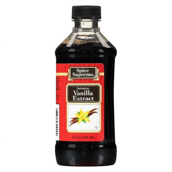 Spice Supreme Imitation Vanilla Extract 8.0 oz
