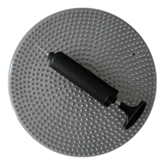 Disco De Equilibrio Hinchable Yoga Balance Mat Pvc 33 Cm Xtellar gris