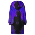 thumbnail image 4 of LOVZFMLL Vestes pour Femmes Imprimé Halloween Sweat à Capuche Ample à Manches Longues, 4 of 5