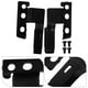 thumbnail image 4 of Adaptador de limpiaparabrisas delantero universal (2 unidades), kit de montaje con tornillos para reparación de automóviles, 4 of 8