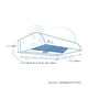 thumbnail image 2 of Campana de Cocina SANAIRE MONACO 50 CM GRIS, 2 of 2