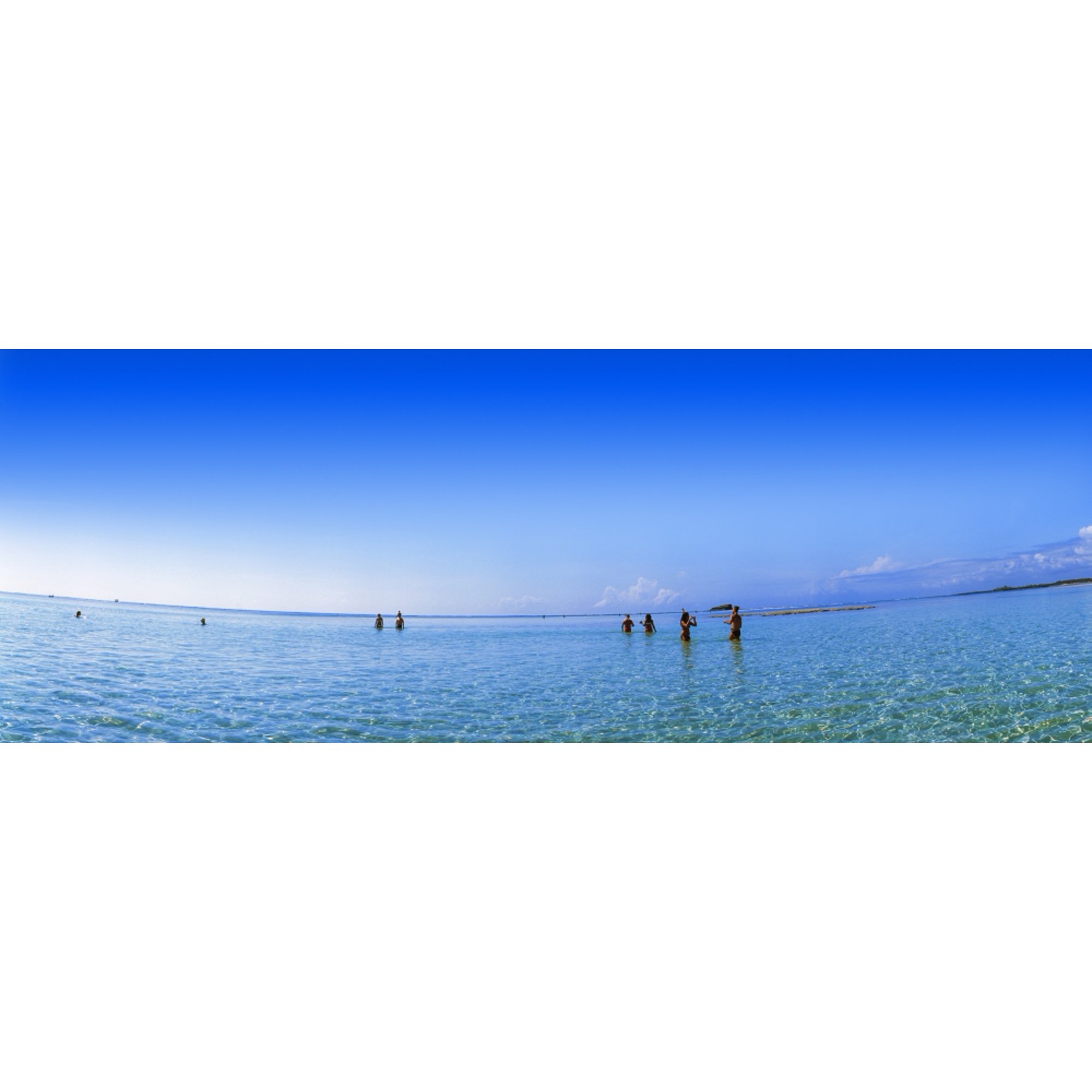 Tourists enjoying in the ocean Watamu Kenya Canvas Art - Panoramic Images (36 x 12)