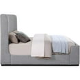 thumbnail image 5 of Meridian Furniture Oliver Grey Fabric Queen Bed, 5 of 8