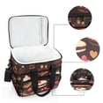 thumbnail image 6 of FORMRS Insulated Cooler Bag 24 Cans Capacity Soft Leakproof Lunch Box with Side Pockets, Sweet Cakes, 6 of 7