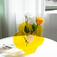 thumbnail image 2 of Clear Book Vase, Acrylic Flower Vase, Modern Home Decor, Centerpiece for Table, Office, Wedding, Gift Idea, Decorative Display, 2 of 9