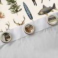 thumbnail image 4 of Feelyou Deer Elk Black Out Curtains, Hunting and Fishing Curtains Pack of 2 (42x63 Each), 4 of 6