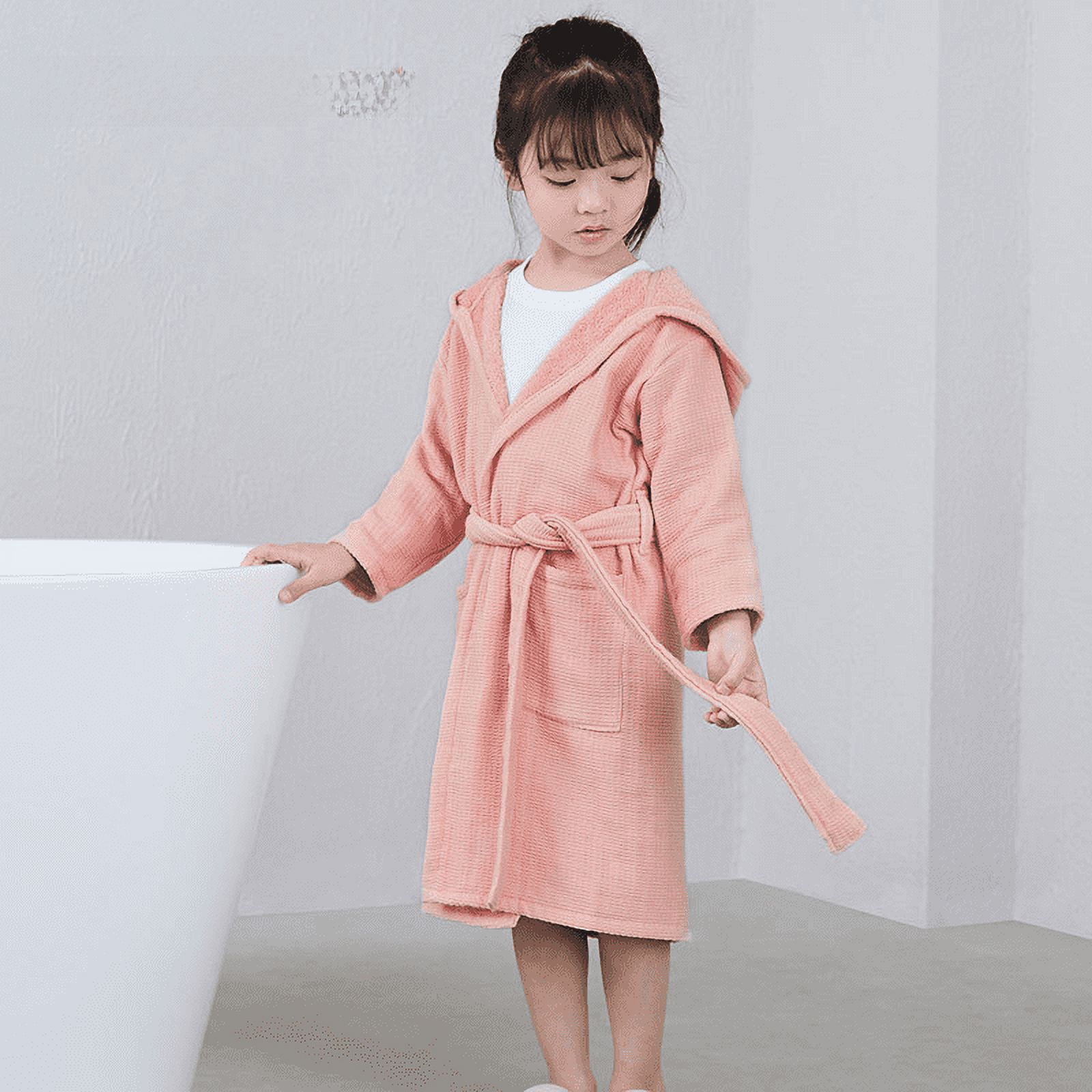 Albornoz Infantil Con Capucha De Conejo - Bata De Baño Suave De Franela, Para Niñas, Varias Tallas