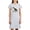 Heather Gray, variant on - Cycling Tyrannosaurus Rex - Women's Nightshirt