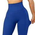 thumbnail image 5 of RXRXCOCO Women Scrunch Butt Lifting Seamless Leggings Solid Yoga Pants, 5 of 10
