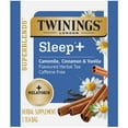 thumbnail image 3 of Twinings Sleep+ Melatonin Camomile, Cinnamon & Vanilla Herbal Tea Bags, Caffeine Free, 16 Count Box, 3 of 12