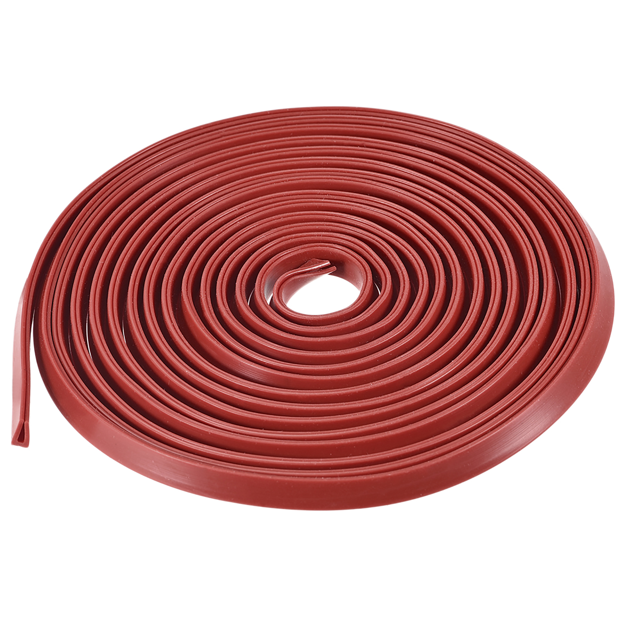 Edge Trim U Seal Extrusion, Silicone Red U Channel Edge Protector Sheet Fits 0.11.5mm Edge