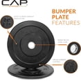 thumbnail image 3 of TEMOGU-Rubber Olympic Bumper Plate | Multiple Options, 3 of 4