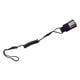 thumbnail image 2 of Correa para tabla de surf, cordón de seguridad, correa para tabla de surf, tabla de paddle surf en espiral ajustable Negro, 2 of 9