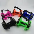 thumbnail image 4 of SPRING PARK 2Pcs Outdoor Adjustable LED Rollers Lighted Flashing Heel Wheels Clip on Skates Rollers for Kids, 4 of 7