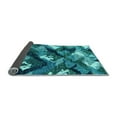 thumbnail image 2 of Ahgly Company Indoor Rectangle Abstract Light Blue Modern Area Rugs, 4' x 6', 2 of 4