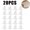 20PCS, variant on Multi-functional T-type Partition Fixed Anti-tipping Bookshelf Furniture Anti-tipping Diviners Without Drilling Connection Fixer