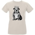 thumbnail image 1 of British Bulldog Crown T-Shirt Bio pour Femmes, 1 of 1