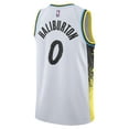 thumbnail image 3 of Unisex Nike Tyrese Haliburton White Indiana Pacers 2024/25 Swingman Player Jersey - City Edition, 3 of 3