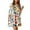 Multicolor, variant on GERsome Summer Dresses for Women Beach Floral Tshirt Sundress Casual Boho Dress