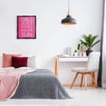 thumbnail image 3 of Stupell Industries Girls Wanna Have Sun Pink Retro Summer Graphic Art Luster Gray Floating Framed Canvas Print Wall Art, Design by Daphne Polselli, 3 of 5