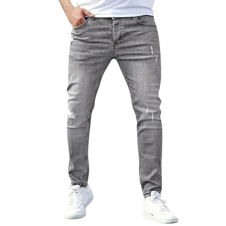 Cargo Pants Men Winter Mens Fleece Lined Elastic Waist Lined Pants Pantalones Para Men s Casual Cargo Pants Fleece Baggy Cargo Men Pants Pantalones Xxl Gray