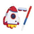 thumbnail image 4 of Piñata de Cohete de 4 Piezas para Fiestas Infantiles, Juego de Entretenimiento, Juguete de Papel Rompible Temático Y Decoración, Apto para Niños Y Niñ, 4 of 9