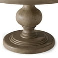 thumbnail image 5 of Maven Lane Zola Traditional Round Wooden Dining Table in Antiqued Grey Finish, 5 of 7