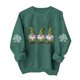 thumbnail image 1 of Mujeres Manga Larga Tops Casual con Impresión de Navidad, Cuello Redondo Sudadera con Capucha para Invierno Primavera, 1 of 6