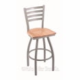 thumbnail image 6 of Holland Bar Stool Co Jackie 36 in. Extra Tall Swivel Bar Stool with Wood Seat, 6 of 7