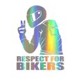 thumbnail image 1 of Respect for Cyclists Reflective Sticker Decal Car Stickers Fashion Car Decoration Sticker, 1 of 5