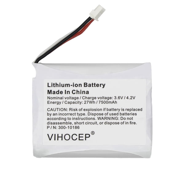 Batería de repuesto VIHOCEP 300-10186 7500mAh para panel ADT