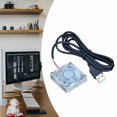 thumbnail image 3 of Zecic Aluminum Graphics Card Fan For Small PC Case Routers for Raspberry Pi Device, 3 of 10