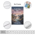 thumbnail image 2 of Motivational Poster Patagonia Zen Inspirational Quote Let Go, Be Present Meditation Yoga Wall Art for Bedroom Living Room Office Canvas Poster, 2 of 8
