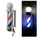 thumbnail image 4 of Lámpara LED giratoria para barbería, de barbero para exteriores, poste de barbero, luz iluminada giratoria, señal de tienda de peluquería, estilo B Sunnimix Luz de poste de peluquero, 4 of 8