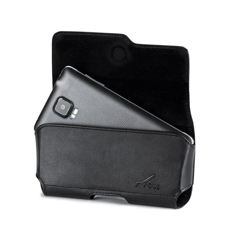 For LG G6 Plus LG G6 H870 H871 H872 H873 LS993 US997 VS998 Premium Leather AGOZ Pouch Case Holster Cover with Belt Clip Loops and Magnetic