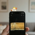 thumbnail image 5 of Dserhfy Halloween Ghost Phone Buddy Cute Stick-On Ghost Phone Topper Peel-and-Stick Mini Phone Figures Surprise Toy for All Phones Desk Decor, 5 of 8