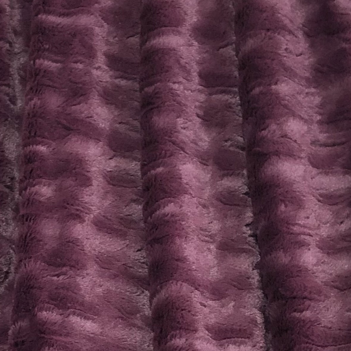 Madeline Sherpa Throw Plum