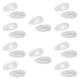 thumbnail image 5 of 20 almohadillas nasales de silicona para gafas, cómodas y transparentes, kit de repuesto antideslizante. Duro, 5 of 9