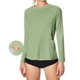 thumbnail image 2 of Women's Tops, Tees & Blouses Long Sleeve Loose Active Fitness Casual Top Cute Summer Tops, 2 of 4