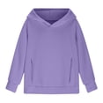thumbnail image 6 of Towmus Hoodies for Girls 2025 Fall Trendy Plus Size Hooded Sweatshirt Athletic Jacket Lightweight Workout Sweatshirts Coats 1-14 Years, 6 of 8