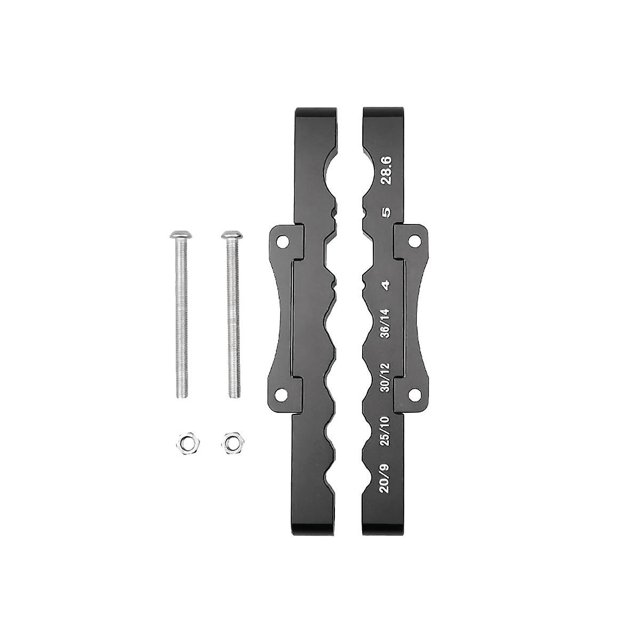 Herramienta De Reparación De Horquilla De Suspensión De Amortiguador Trasero Abrazadera De Mordaza Buje Pedal Accesorios Universales Para Bicicletas, Negro
