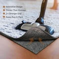 thumbnail image 5 of Felt Rug Pad, 6 x 9 Ft Rubber Non-Slip Rug Pad Gripper, Keep Rugs Secure and in , Extra  Under Carpet Mat Cushion - for  Floors, 5 of 6