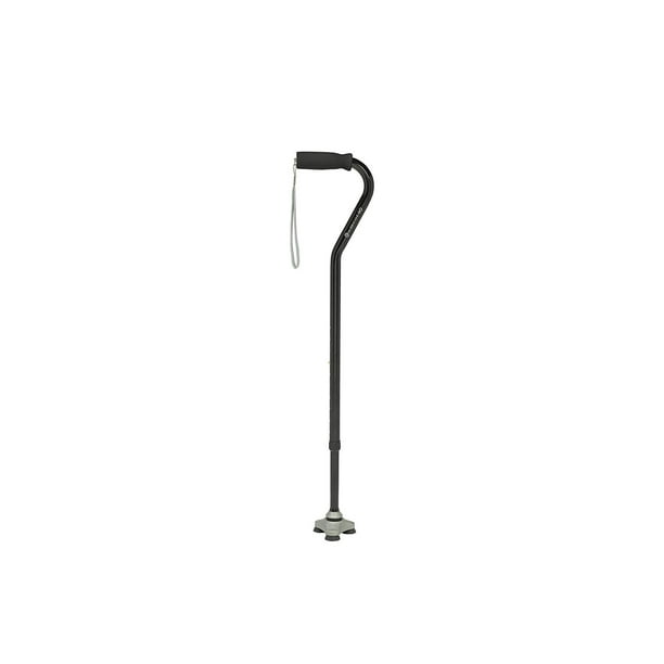HurryCane Go Cane with T Handle, Black